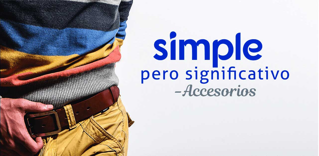 Simple pero significativo